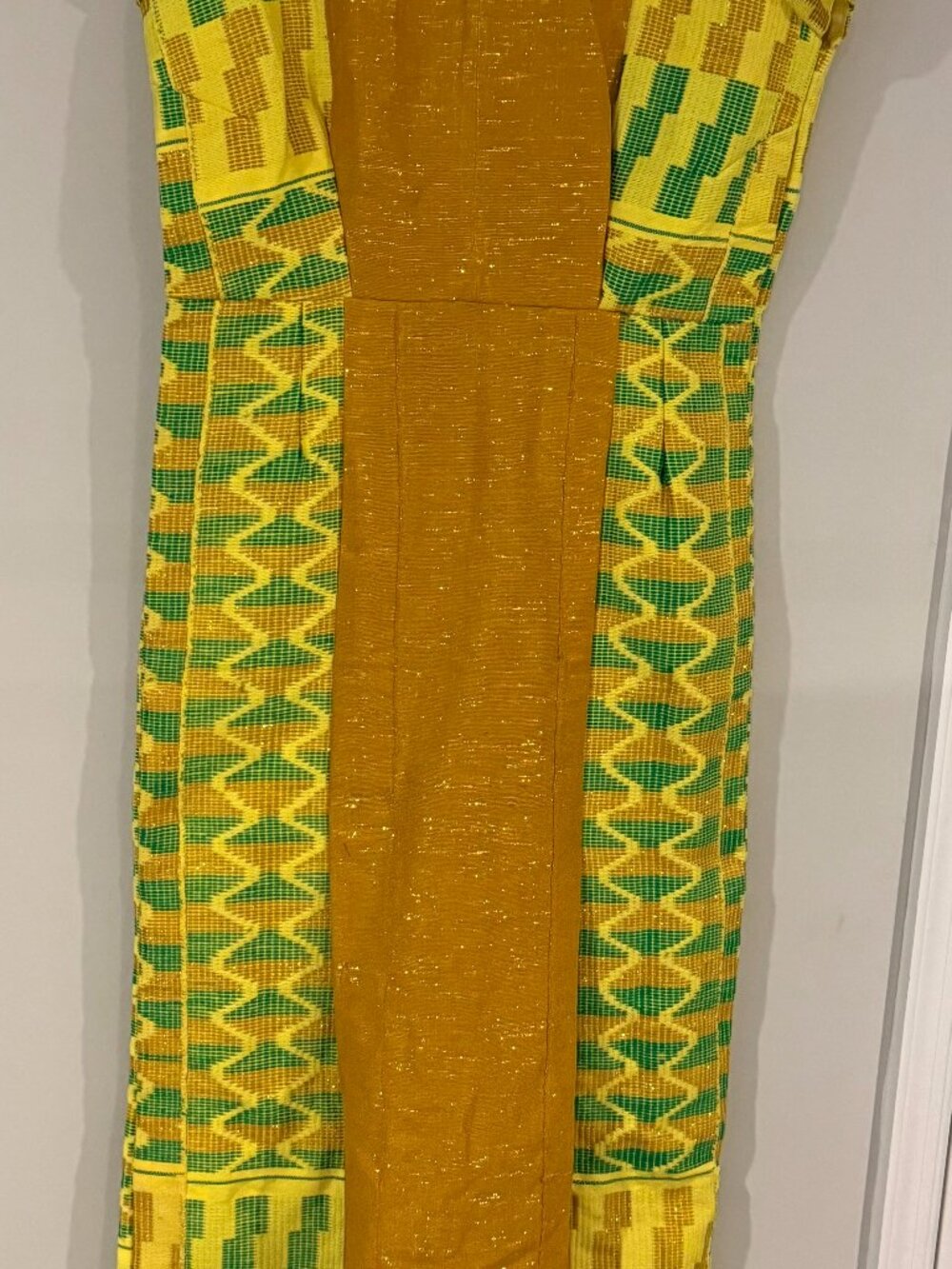 Kente Long Ghanaian Outfit